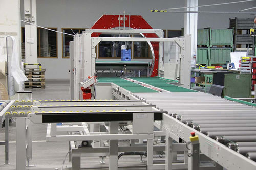 Banderoleuse horizontale - Wrapsolut - Fährenkämper GmbH & Co. KG - avec couronne tournante / automatique / de colis