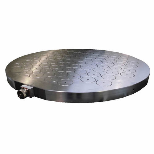 Plateau magnétique électropermanent - MILLTec  - Tecnomagnete GmbH - circulaire / rond / pour machine-outil