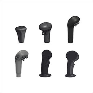 Poignée fonctionnelle - Flexball Italiana - pour machine / en plastique / ovale