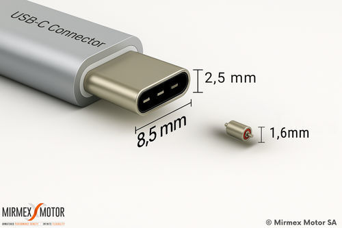 Micromoteur - MIRMEX MOTOR - brushless / sans noyau / compact