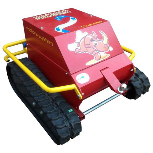 Tracteur électrique - TC1000R - PMP di Olgiati Giuseppe - sur chenilles / radiocommandé / de remorquage