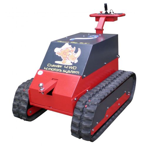 Tracteur électrique - Power Tug 4WD - PMP di Olgiati Giuseppe - sur chenilles / à conducteur accompagnant / de remorquage