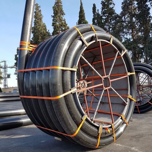 Canalisation en PE-X - LOCS - de drainage / pour déchets industriels