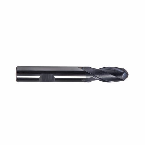 Fraise à bout hémisphérique - W1530 series - DueCi SRL - carbure monobloc / d'ébauche / pour acier
