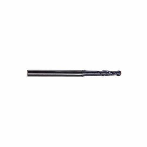 Fraise à bout hémisphérique - MRL series - DueCi SRL - carbure monobloc / pour acier / pour fonte