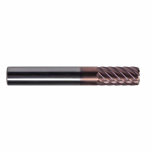 Fraise à hélice asymétrique - H6S series - DueCi SRL - à rayon / toroïdale / carbure monobloc