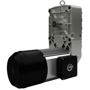 Motoréducteur DC - ABM Greiffenberger Antriebstechnik GmbH - à engrenage hélicoïdal / à arbre creux / 10 W...50 W