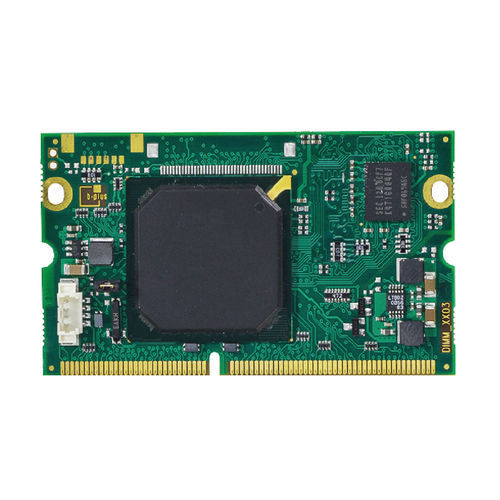 Computer-on-module DM&P Vortex86DX - DIMMBoard DX86 - b-plus mobile control GmbH - USB1.1 / embarqué / avec plage de température étendue
