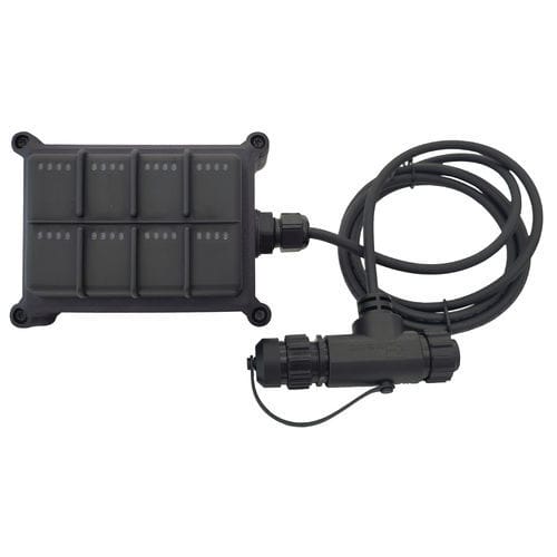 Clavier numérique 8 touches - b-plus mobile control GmbH - monté sur support