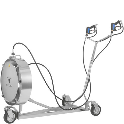 Nettoyeur haute pression mobile - Hurricane Pro - Mosmatic AG - en acier inoxydable