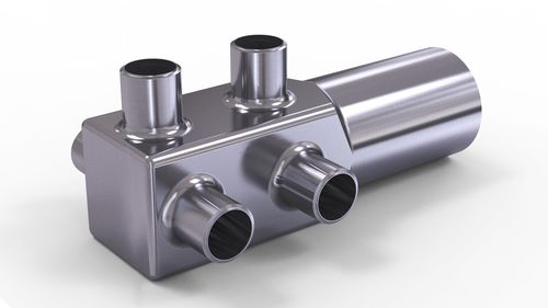 Usinage décolletage pour manifold - Dainichi Manufacturing Co., Ltd. - acier / acier inoxydable / nickel
