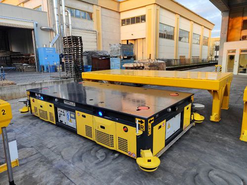 AGV de manutention - Omnidirectionnal AGV - MORELLO USA - de transfert / de transport / de chargement