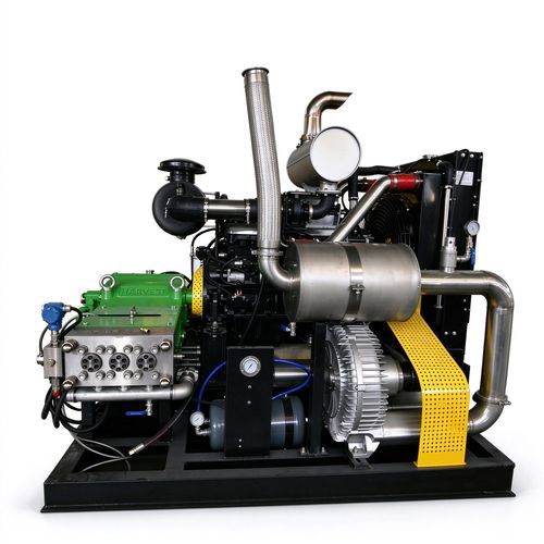 Groupe de pompage à piston plongeur - HW132D-SZ - Tinajin Harvest - à carburant / à eau / pour produits chimiques