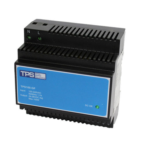 Alimentation électrique sur rail DIN - TPS100-GP24V - TPS Elektronik GmbH - AC/DC / à sortie simple / régulée