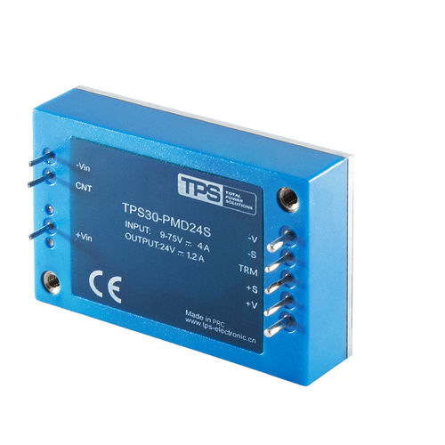 Convertisseur DC/DC isolé - TPS030-PMD24S - TPS Elektronik GmbH - de circuit imprimé / industriel / pour applications télécom