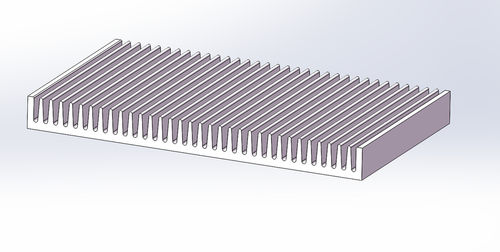 Dissipateur thermique en aluminium - TPS3102 - TPS Elektronik GmbH - haute conductivité thermique