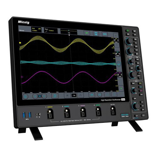 Oscilloscope numérique - MHO3-3504 - TPS Elektronik GmbH - sur table / 4 voies / contrôlé par ordinateur