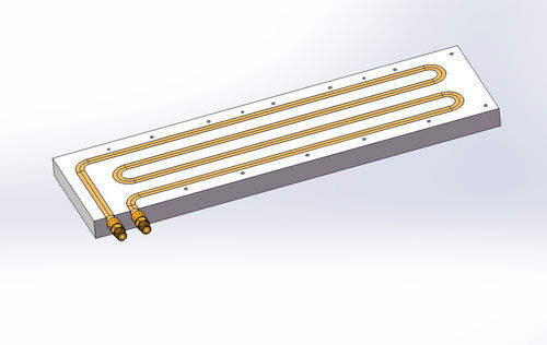 Dissipateur thermique en acier inoxydable - CNC-2 - TPS Elektronik GmbH - en aluminium / en aluminium anodisé / de puissance