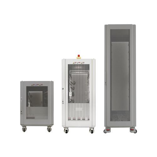 Baie serveur en acier - RA1127 - TPS Elektronik GmbH - de type armoire / sur pied / rackable