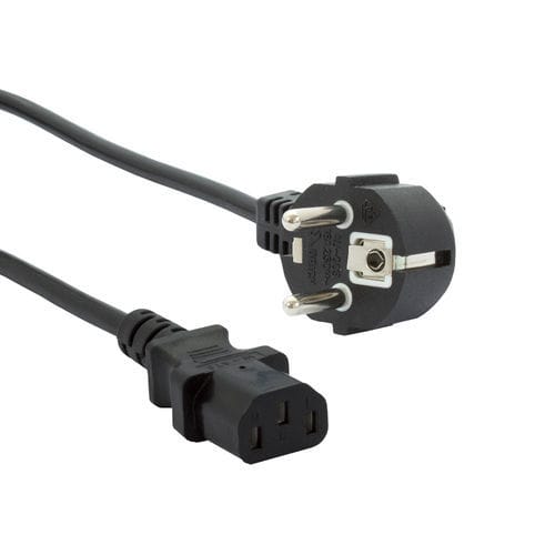 Cordon électrique pour connecteur CEI - IEC60320-C13-EU - TPS Elektronik GmbH - avec fiche