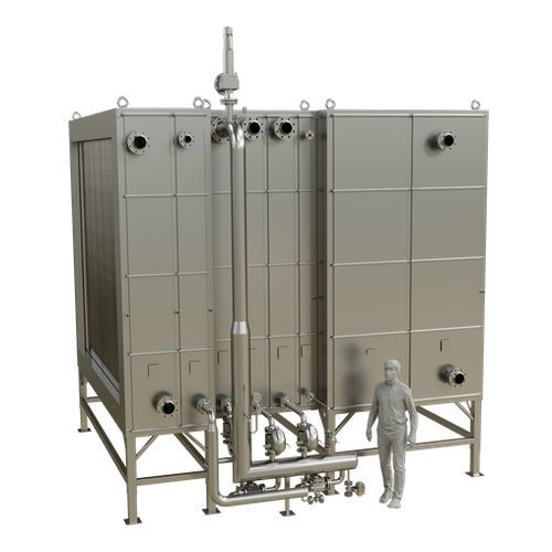 Chauffe-air - ANYTHERM AG - à ailettes / à vapeur / en acier inoxydable