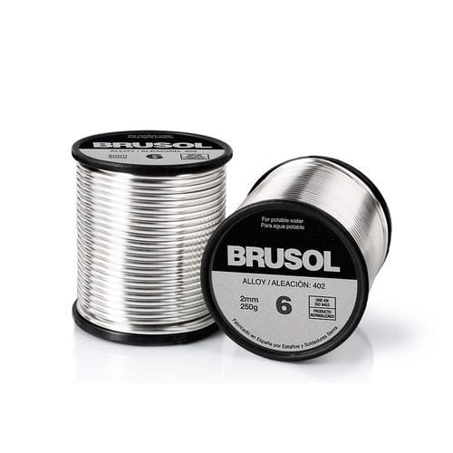 Fil en alliage d'étain - BRUSOL - Estaños y Soldaduras SENRA SLU