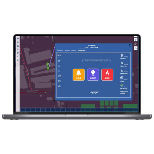 Logiciel de supervision - ONmap&trade; - Oyster Next Srl - de commande / SIEM / temps réel