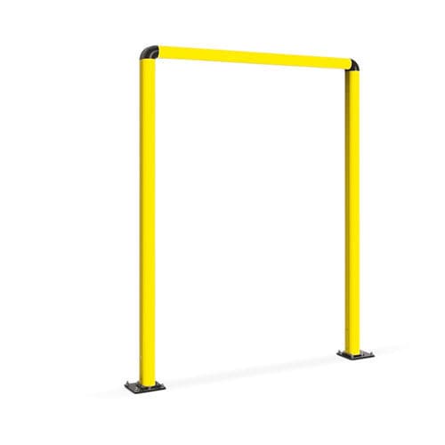 Protection de porte pour l'industrie - FULL FRAME - MPM - fixée au sol / jaune