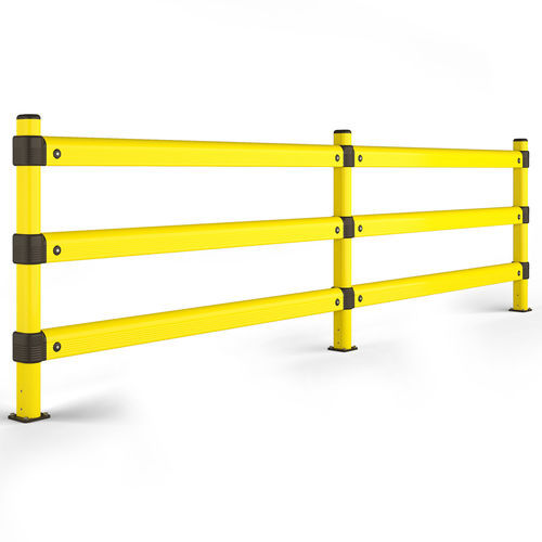 Barrière piétonne - LINK 120/3 - MPM - fixe / 3 rails