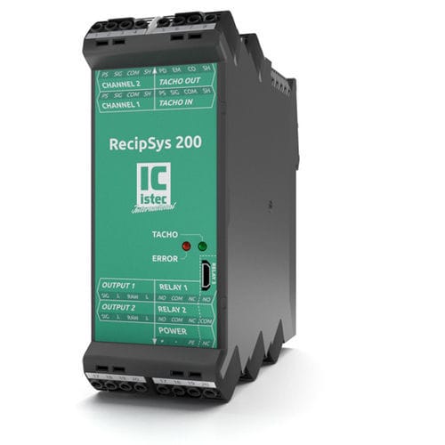 Système de surveillance compact - RecipSys 200 - Istec - d'impact / d'usure / pour compresseur