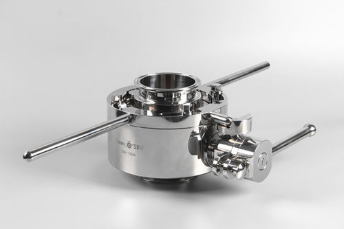 Vanne papillon - SBV series - HANGZHOU GEEVO TECHNOLOGY CO., LTD. - manuelle / de prélèvement / pour produits chimiques