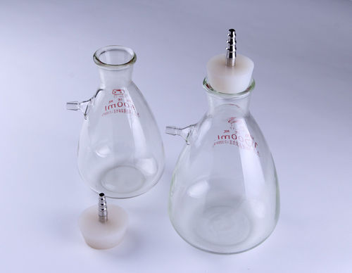 Fiole filtrante - HANGZHOU GEEVO TECHNOLOGY CO., LTD. - en verre / avec bouchon