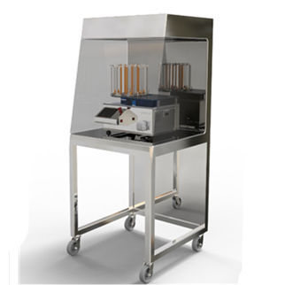 Banc stérile de laboratoire - HANGZHOU GEEVO TECHNOLOGY CO., LTD. - sur roulettes