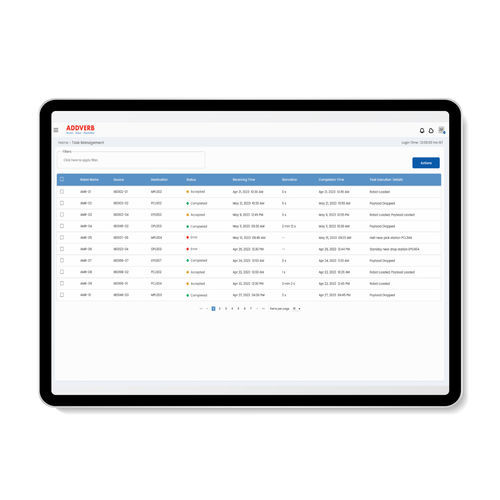 Logiciel de gestion - Movect - Addverb - de supervision / de commande / de planification