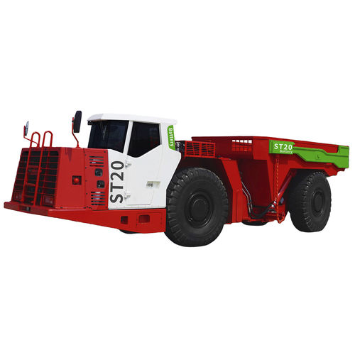 Tombereau articulé - ST20Battery - EMSUNTOUR - électrique / pour mine souterraine