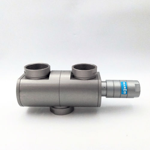 Vanne à piston - INVA 32 - MAROS Engineering - à commande pneumatique / à actionneur électrique / stop