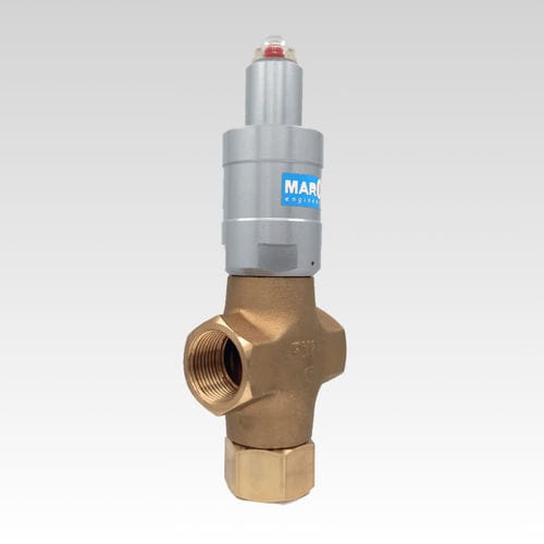 Vanne à piston - fast 3 - MAROS Engineering - à commande pneumatique / stop / d'aiguillage