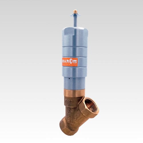 Vanne à piston - SELUB Y - MAROS Engineering - à commande pneumatique / de contrôle / filetée