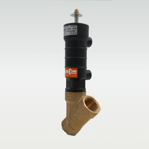 Vanne à piston - NR Y - MAROS Engineering - pneumatique / à commande pneumatique / de contrôle