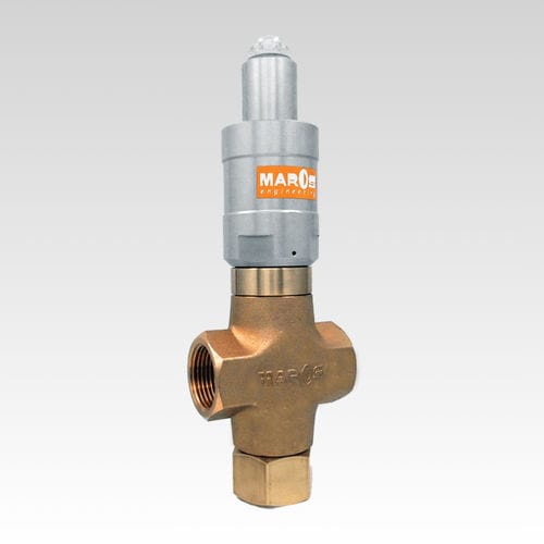 Vanne à piston - Fast 3 - MAROS Engineering - à commande pneumatique / stop / d'aiguillage