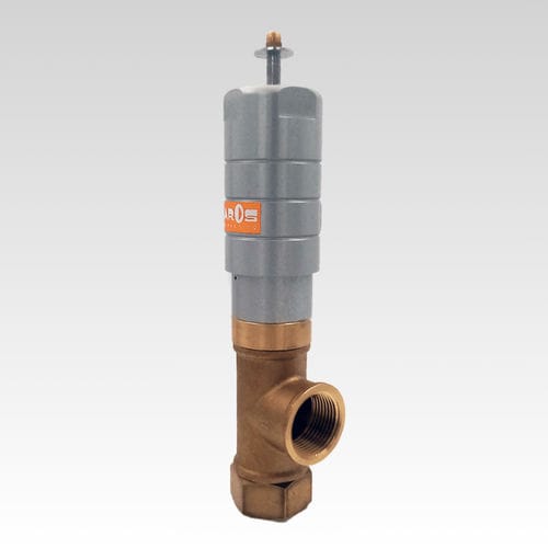Vanne à piston - SELUB T - MAROS Engineering - à commande pneumatique / stop / filetée