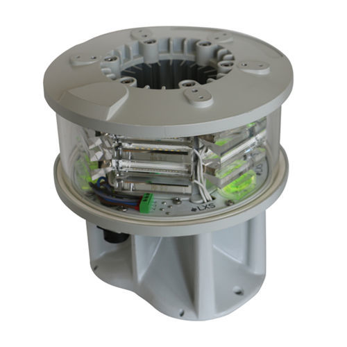 Balise d'obstruction d'avertissement - L865-LXS - Luxsolar - à LED / d'intensité moyenne / compact