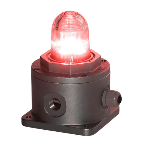 Balise d'obstruction à LED - L810-LXS-SST-EX - Luxsolar - basse consommation / d'avertissement / antidéflagrant
