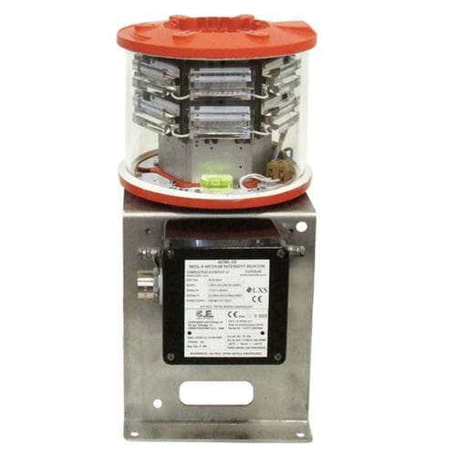 Balise d'obstruction à LED - L865-LXS-200-EX - Luxsolar - d'intensité moyenne / antidéflagrant / compact