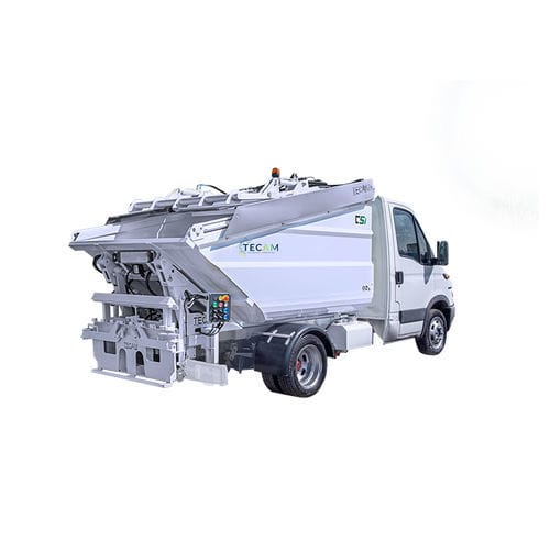Compacteur de déchets mélangés - C series - Tecam srl - mobile / pour conteneur à déchets