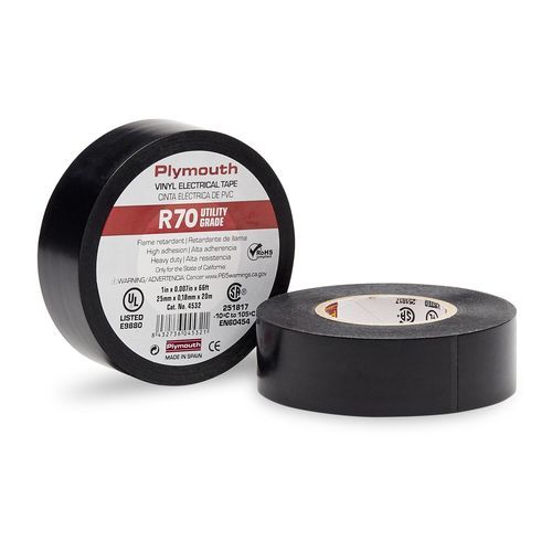 Ruban d'isolation électrique - R70 Premium Slipknot - Plymouth Rubber Europa S.A.U. - en vinyle