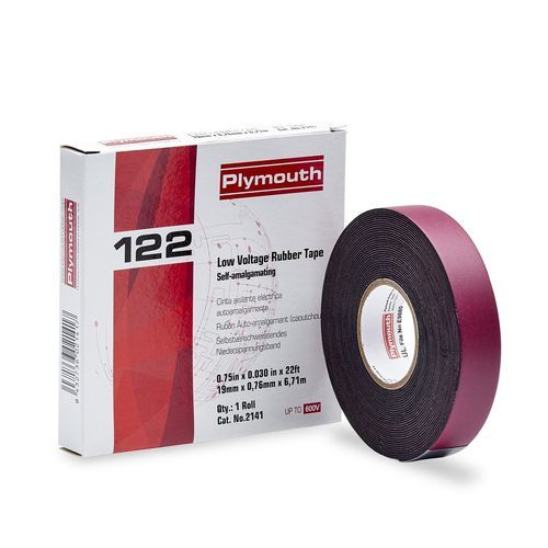 Ruban d'isolation électrique - 122 - Plymouth Rubber Europa S.A.U. - auto-vulcanisant / en caoutchouc / pour applications basse tension