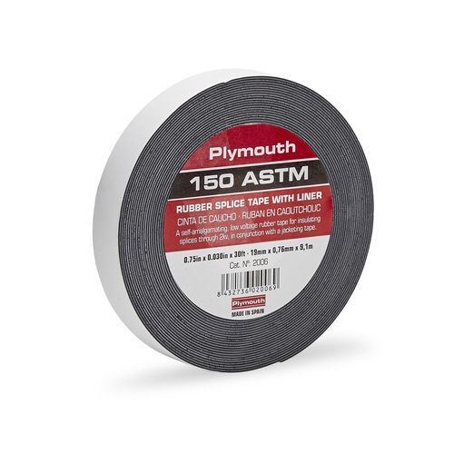 Ruban d'isolation électrique - 150 ASTM - Plymouth Rubber Europa S.A.U. - auto-vulcanisant / en caoutchouc