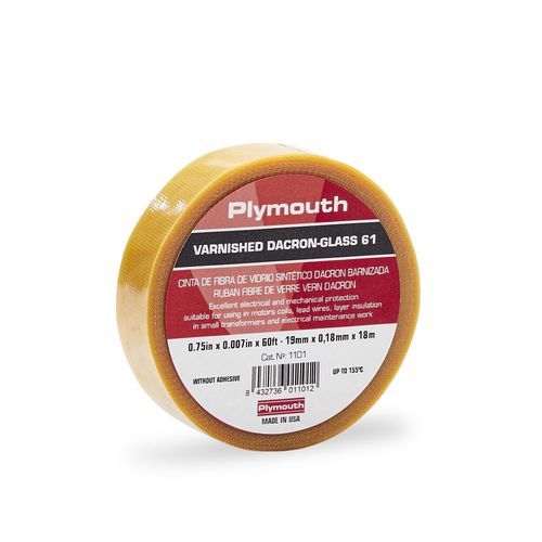 Ruban d'isolation électrique - 61 - Plymouth Rubber Europa S.A.U. - en fibre de verre