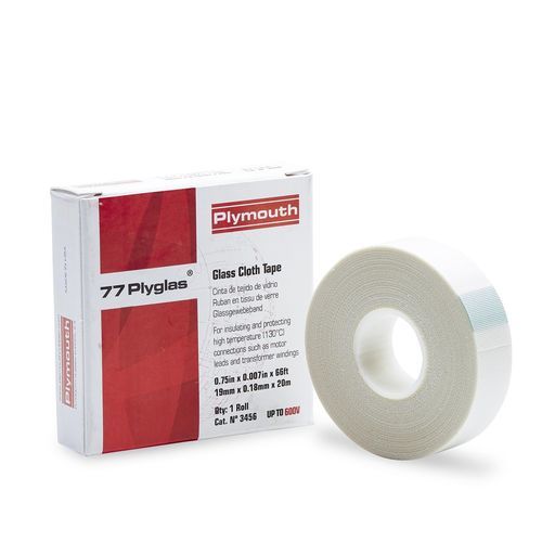 Ruban d'isolation électrique - 77 Plyglas - Plymouth Rubber Europa S.A.U. - en vinyle